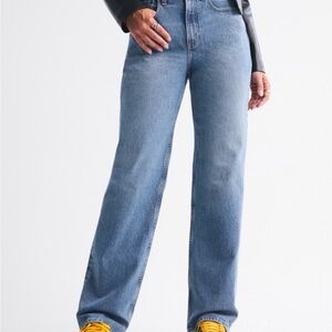 Abercrombie curve love 90s relaxed jeans